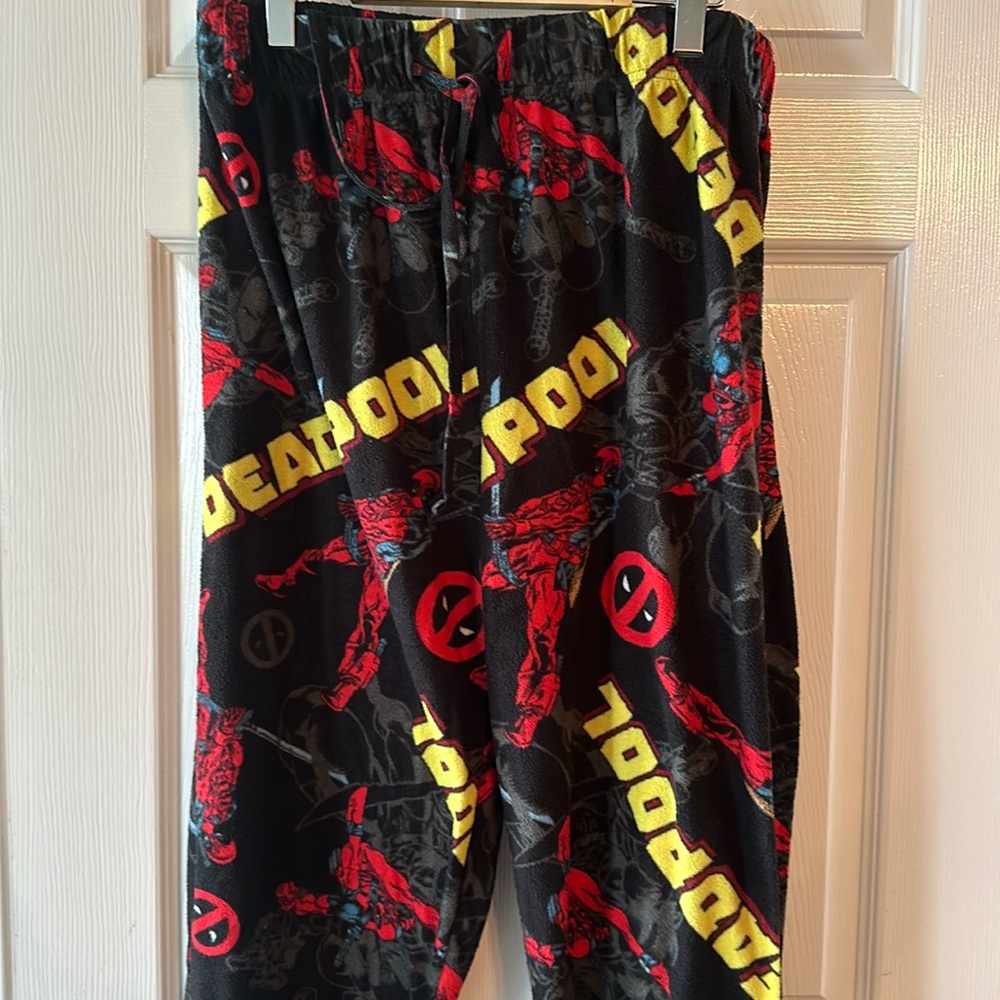 Deadpool fleece pants
